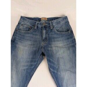 Wrangler 20X Jeans Mens 34x30 Blue Denim Relaxed Fit Straight Leg Western